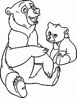 Disney Brother Bear Coloring Pages 10  Wecoloringpagecom sketch template