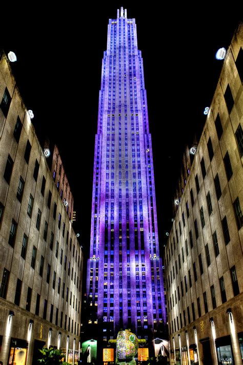 Rockefeller Center at Night Photograph by Randy Aveille - Fine Art America