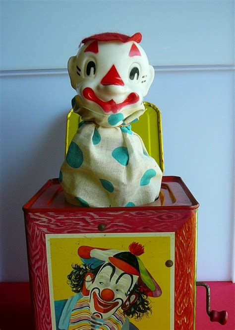 Vintage Mattel Clown Jack in the Box | Etsy | Jack in the box, Vintage ...