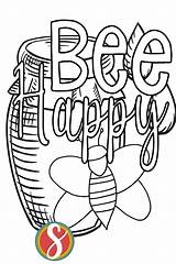 Free Printable Honey Bee Coloring Pages sketch template