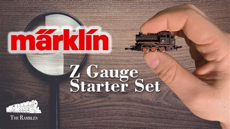 Marklin Z Gauge Starter Set - Rambles Review - YouTube