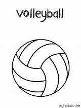 Volleyball coloring Pages To Download And Print For Free sketch template