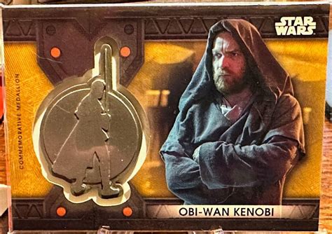 2023 TOPPS OBI-WAN KENOBI MEDALLION CARD #CM-1 OBI-WAN KENOBI 04/10 for Sale - Motorcycle Memories