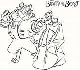 Printable Beauty And The Beast Coloring Pages sketch template