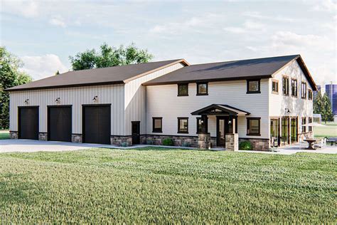 House Plan 963-00432 - Barn Plan: 2,776 Square Feet, 4 Bedrooms, 3.5 ...