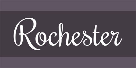 Rochester Font