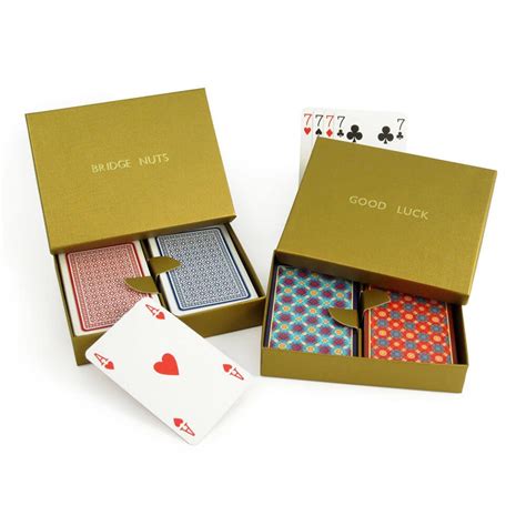 Stylish custom playing cards