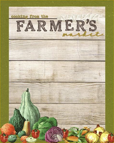 Farmers Market Flyer Template Free Of Farmer S Market Flyer Template ...