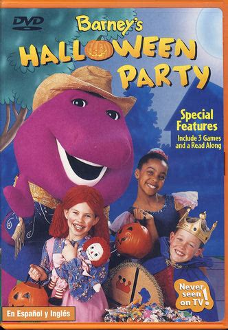 Barney - Barney's Halloween Party on DVD Movie