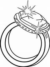 Libro Da Colorare Stampabile E Online Un anello Di Diamanti sketch template