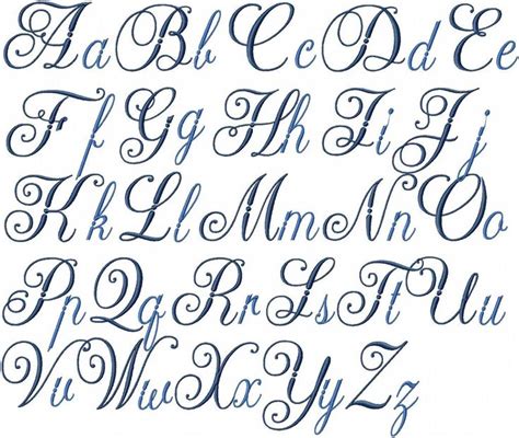 DIPLOMAT FONT - MACHINE EMBROIDERY FONT | Lettering alphabet, Cursive ...