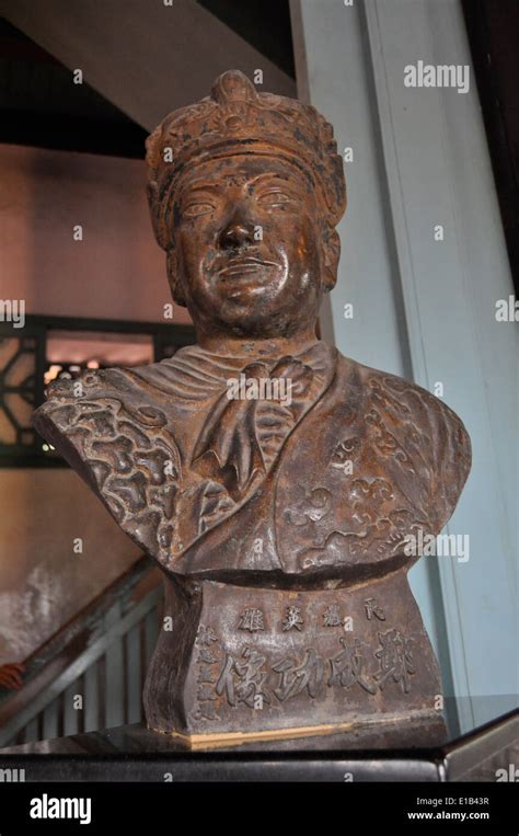 Statue of Koxinga, Fort Provintia,Tainan,Taiwan Stock Photo - Alamy