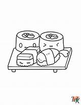 20 Sushi Coloring Pages For Kids  ColorinngPagesWKcom sketch template