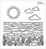 25 Ocean Coloring Pages  Free Printable Sheets And Images For Kids sketch template