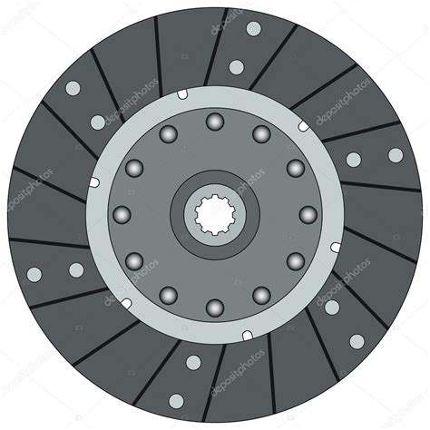 Clutch disk Stock Vector Image by ©AlexanderZam #10040392