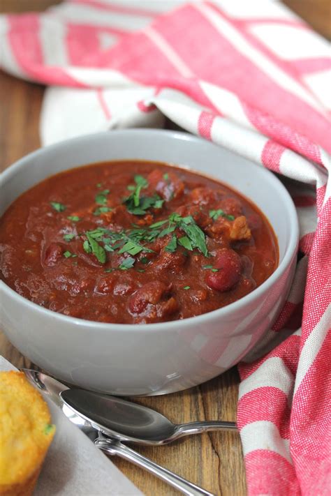 Easy Tomato, Kidney Bean, and Roast Beef Chili Soup - Perfect for Leftover Roast Beef | Karen's ...