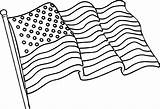 Waving American Flag Coloring Page  Wecoloringpagecom sketch template