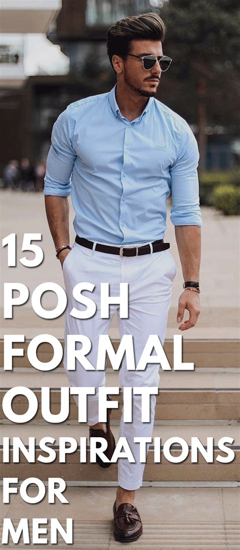 15 Sophisticated Formal Outfit Ideas For Men | Formal shirts for men, Formal dresses for men ...