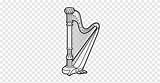 Harp Instrument Kleurplaat Muziekinstrumenten Kleurplaten Coloriage  sketch template