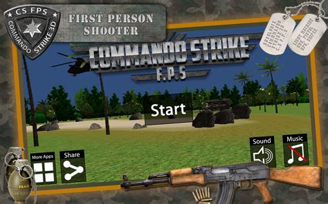 Amazon.com: Commando Strike FPS 3D: Appstore for Android