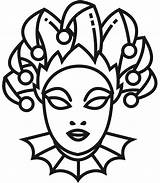 Mardi Gras Free Coloring Page  Printable Pages sketch template