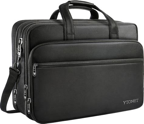 Amazon.com: Ytonet Laptop Bag, Expandable Laptop Briefcases for Men ...