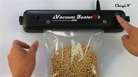 Vacuum Sealer for Food Savers Automatic Food Sealer Machine - YouTube