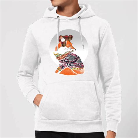 Ikiiki Winter Fox Hoodie - White in 2020 | Fox hoodie, White hoodie ...