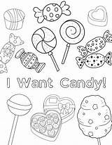 Cotton Candy Coloring Pages sketch template