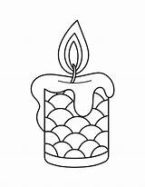 Beautiful Candle coloring Page  Download Print Or Color Online For Free sketch template