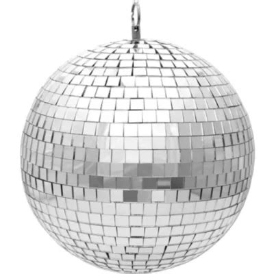 Disco Mirror Ball - 8 Inch Disco Ball | Party City