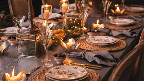 Best Christmas table decorations 2022: Table setting ideas from Zara, M ...