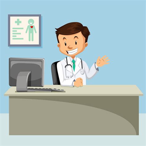 Cartoon Doctors Office Background