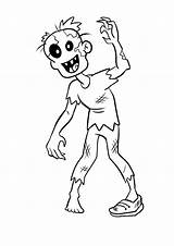 Scary Zombie Coloring Pages For Kids & Book sketch template