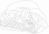 Machu Picchu coloring Page  ColouringPages sketch template