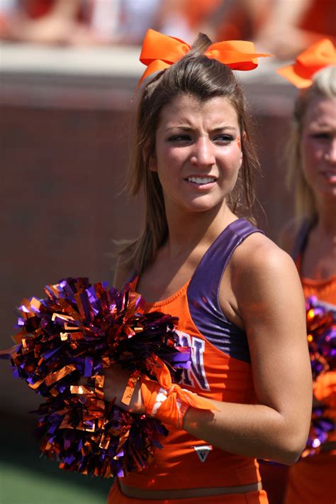 NFL and College Cheerleaders Photos: I Love the Clemson Cheerleaders