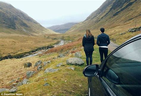 Tourists recreating Skyfall scene wrecking Highlands glen | Daily Mail Online