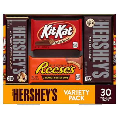 Hershey's Assorted Bar Variety Pack 30 ct | Shipt