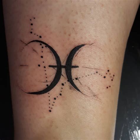 Some sketchy constellation zodiac sign ( pisces ) done with 3rl ...