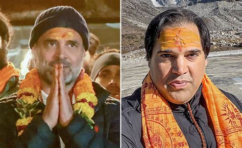 Rahul Gandhi Meets His Cousin, BJP MP Varun Gandhi At Kedarnath: Report