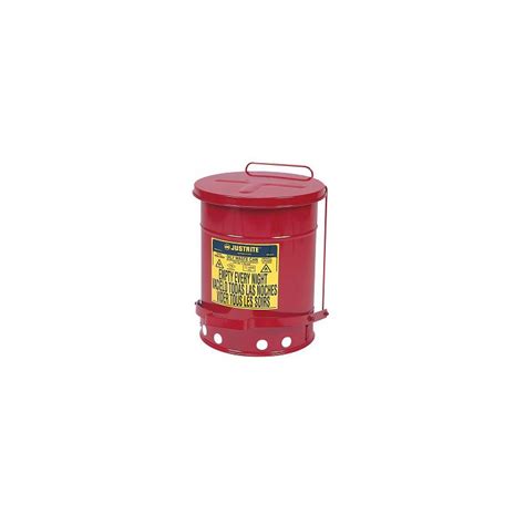 Solvent or Flammable waste container foot operated bin - 20 Litre ...