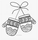 Mitten Coloring Page  Free Transparent Clipart ClipartKey sketch template