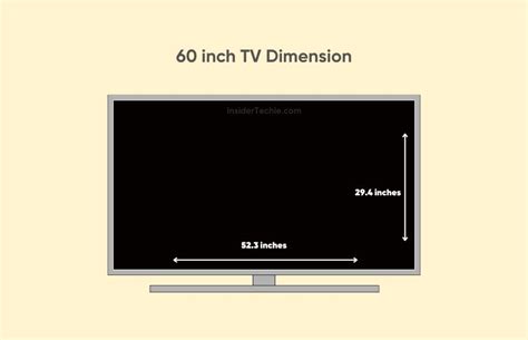 TV Dimensions and Size Guide