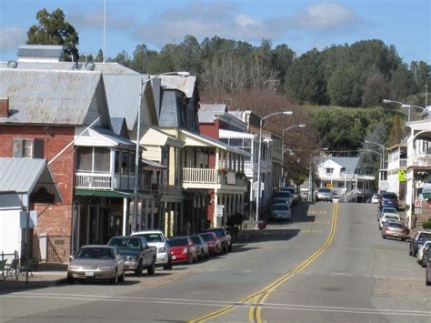 This is downtown Sutter Creek, Ca. commonly referred to as the "Jewel of the Mother Lode" and is ...