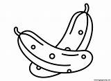 Cucumber Coloring Pages Printable For Free Download sketch template