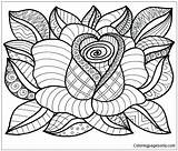 Mandala Flower Coloring Page  Free Printable Pages sketch template