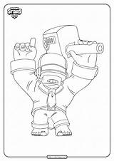 Brawl Stars Frank Coloring Page Free Printable Colori  Vrogueco sketch template