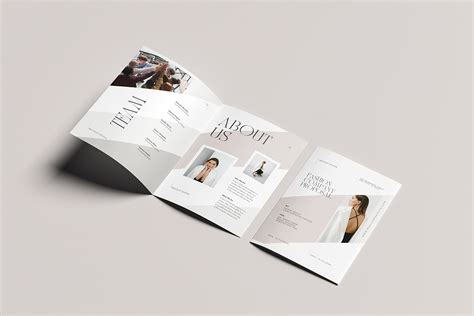 Bifold Brochure Mockup on Behance