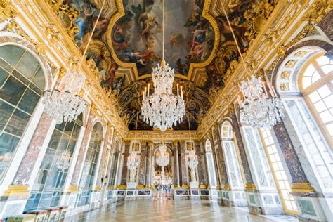 Palace Of Versailles Hall Of Mirrors Wallpaper