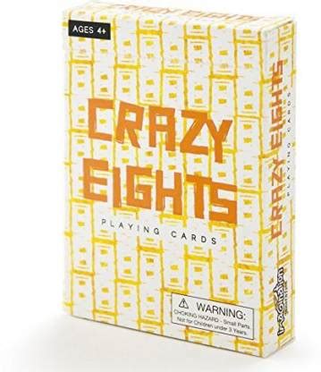 Imagination Generation Crazy Eights Illustrated Strategy & War Games Board Game - Crazy Eights ...